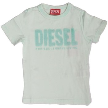Textiel Jongens T-shirts korte mouwen Diesel J01130 Groen