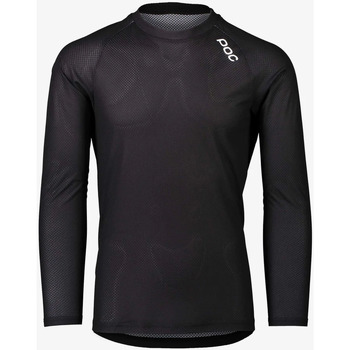 Textiel Heren T-shirts & Polo’s Poc 52844-1002 MTB PURE LS JERSEY URANIUM BLACK Zwart