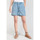 Textiel Dames Korte broeken / Bermuda's Le Temps des Cerises Short van jeans SYDNEY 2 Blauw