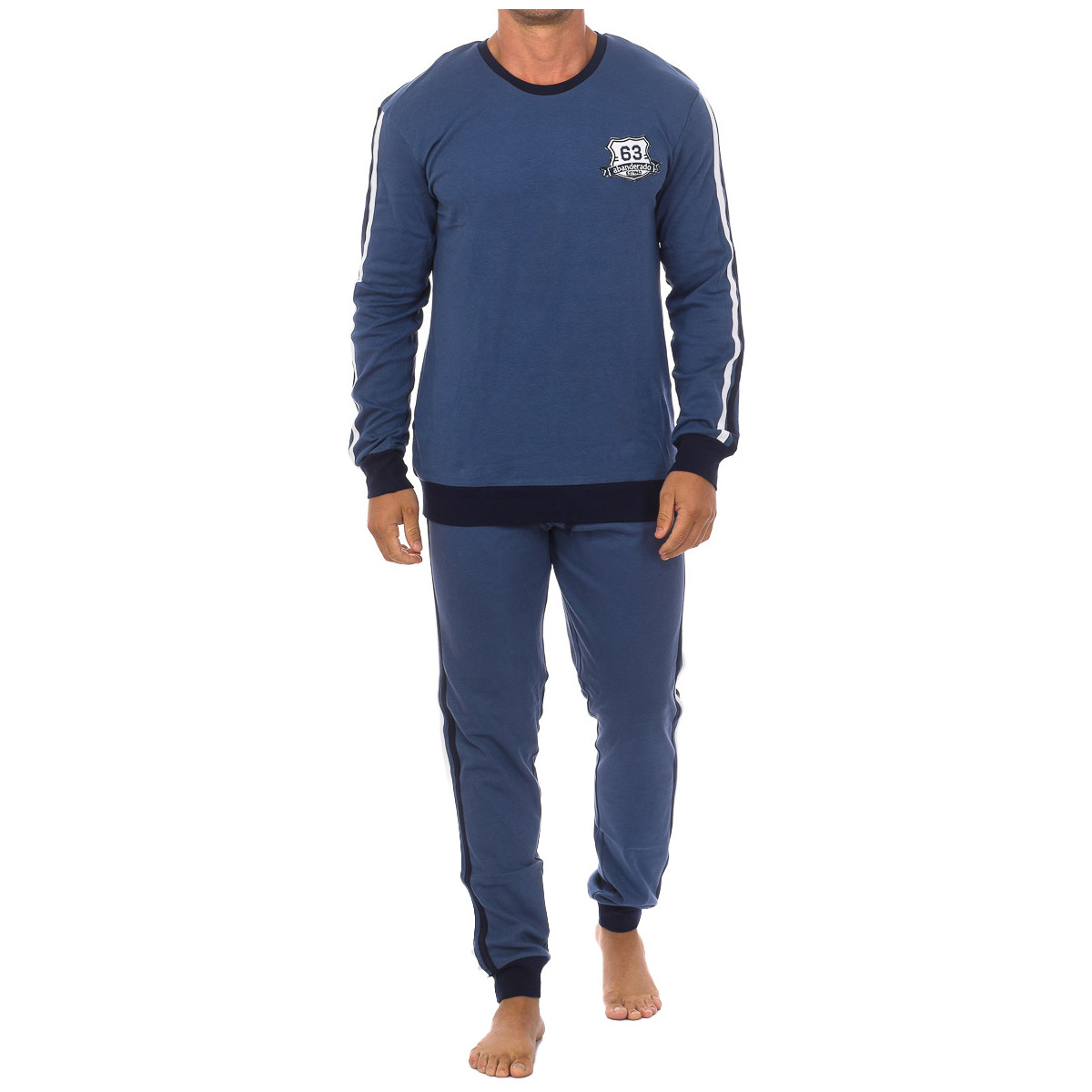 Textiel Heren Pyjama's / nachthemden Abanderado A0CHG-0UX Blauw