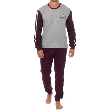 Textiel Heren Pyjama's / nachthemden Abanderado A0CHG-1W3 Grijs