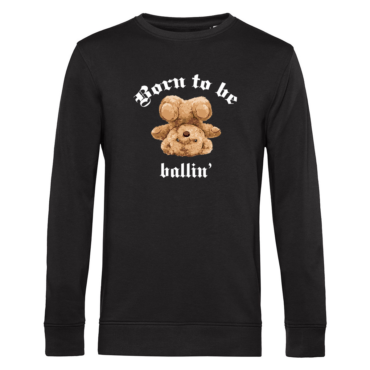 Textiel Heren Sweaters / Sweatshirts Ballin Est. 2013 Born To Be Sweater Zwart
