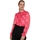 Textiel Dames Tops / Blousjes Vila Shirt Layla Vie L/S - Pink Yarrow Rood