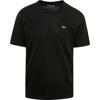Textiel Heren T-shirts korte mouwen Lacoste Sport T-Shirt Zwart Zwart