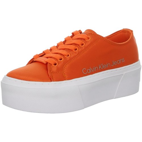 Schoenen Dames Sneakers Calvin Klein Jeans  Oranje