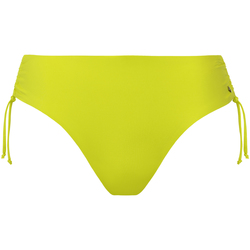Textiel Dames Bikinibroekjes- en tops Lisca Hoge taille zwembroekje met verstelbare zijkanten Palma Groen