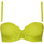 Textiel Dames Bikinibroekjes- en tops Lisca Bandeau zwemkleding top Palma Groen