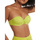 Textiel Dames Bikinibroekjes- en tops Lisca Bandeau zwemkleding top Palma Groen