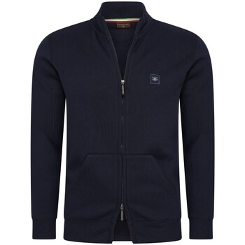 Textiel Heren Sweaters / Sweatshirts Cappuccino Italia Fleece Zip Jack Blauw