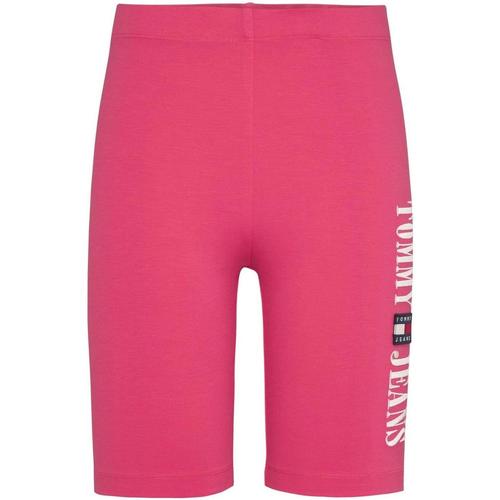 Textiel Dames Korte broeken / Bermuda's Tommy Jeans  Roze