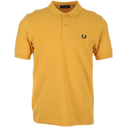 Textiel Heren T-shirts & Polo’s Fred Perry Plain Geel