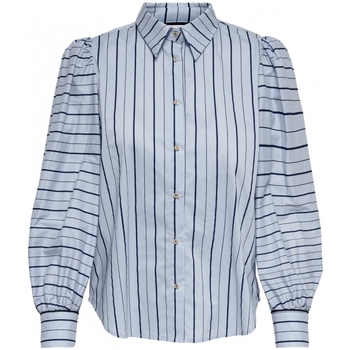 Textiel Dames Tops / Blousjes La Strada Shirt Trinny L/S - Tempes /Night Blauw