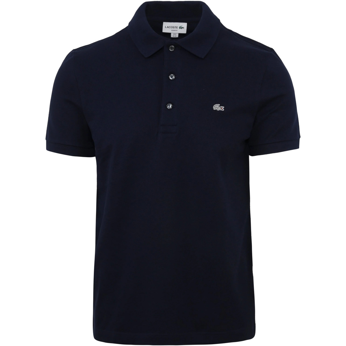 Textiel Heren T-shirts & Polo’s Lacoste Poloshirt Pique Navy Blauw