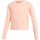Textiel Meisjes Sweaters / Sweatshirts adidas Originals 3Stripes Crp Ls Roze