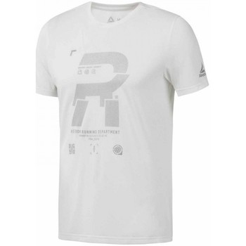 Textiel Heren T-shirts & Polo’s Reebok Sport Reflective Tee Wit
