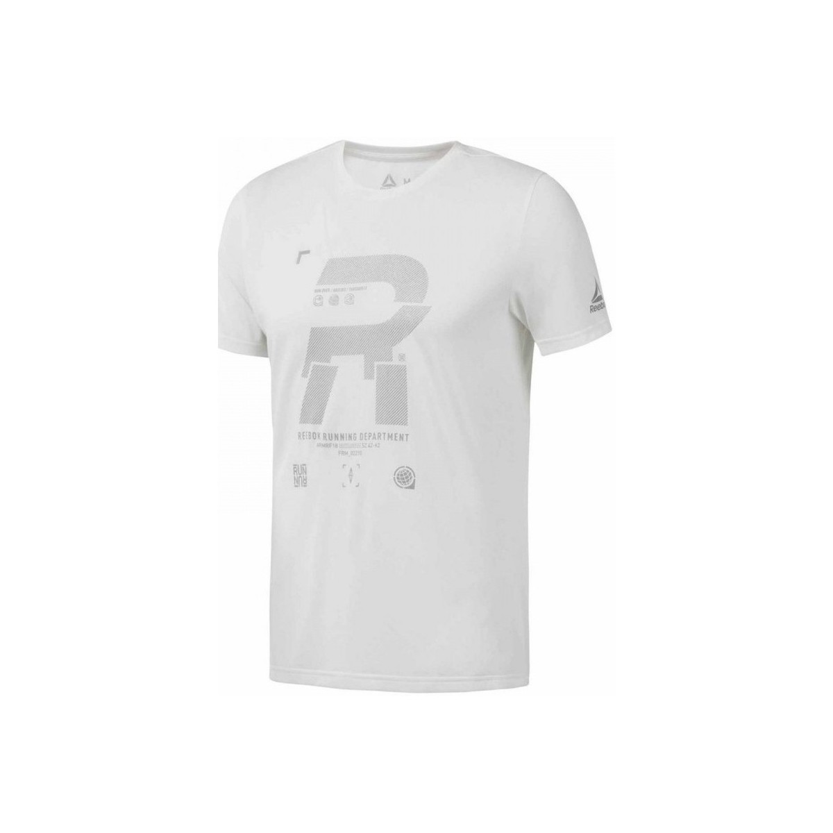 Textiel Heren T-shirts & Polo’s Reebok Sport Reflective Tee Wit