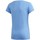 Textiel Meisjes T-shirts korte mouwen adidas Originals Yg E Lin Tee Blauw