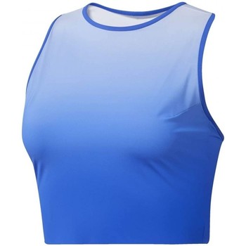 Textiel Dames Mouwloze tops Reebok Sport Y Ombre Crop Blauw