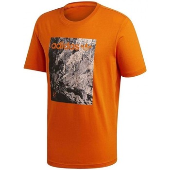 Textiel Heren T-shirts & Polo’s adidas Originals Adv Tee Oranje