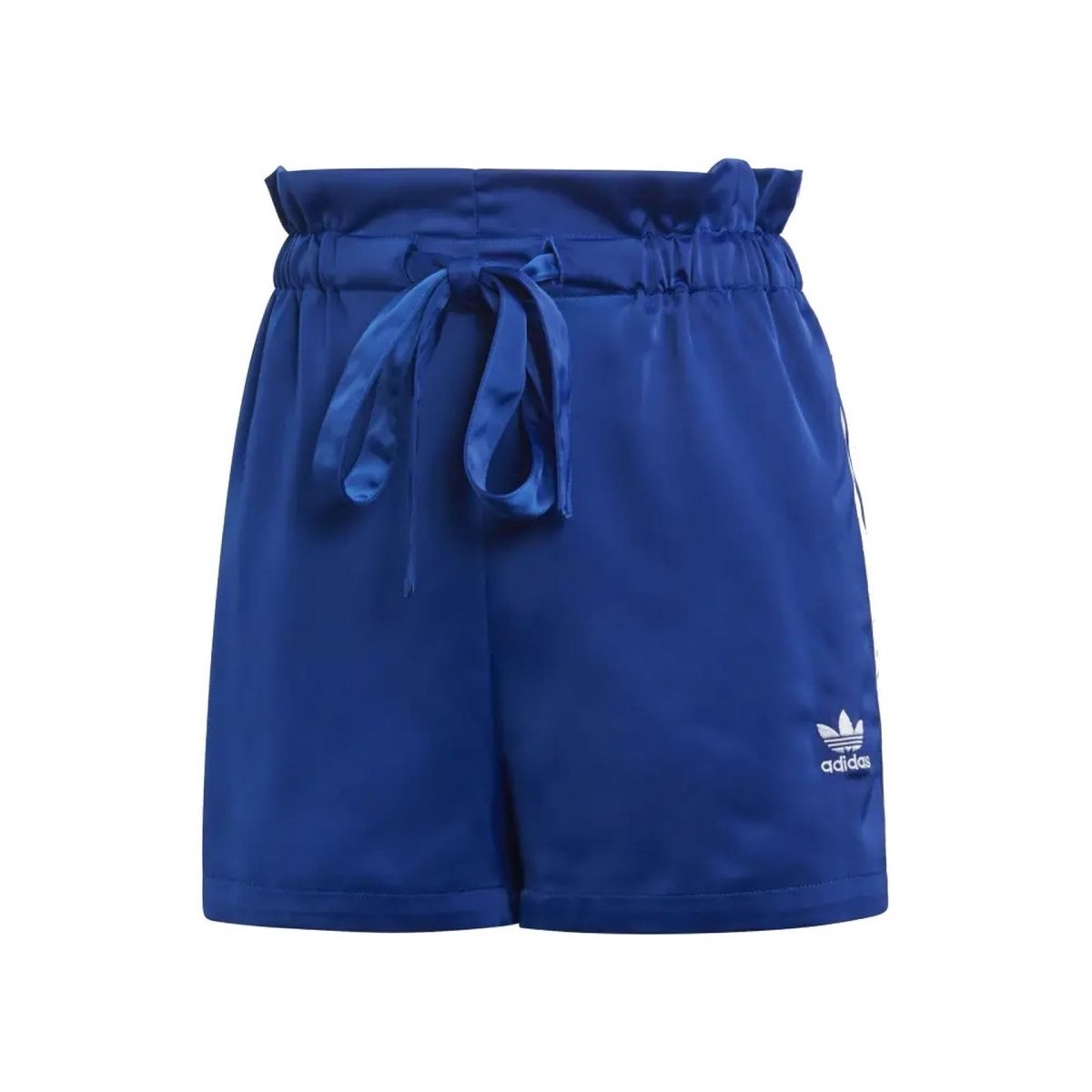 Textiel Dames Korte broeken / Bermuda's adidas Originals Satin Shorts Blauw