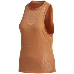 Textiel Dames Mouwloze tops adidas Originals Engineered Knit Oranje