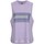 Textiel Dames Mouwloze tops adidas Originals Logo Mesh Tank Top Violet