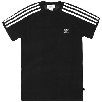 Textiel Dames T-shirts & Polo’s adidas Originals 3-Stripes Zwart