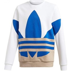 Textiel Kinderen Sweaters / Sweatshirts adidas Originals Big Trf Crew Wit