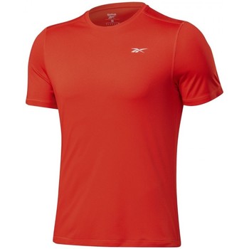 Textiel Heren T-shirts & Polo’s Reebok Sport Re Basic Ss Tee Rood