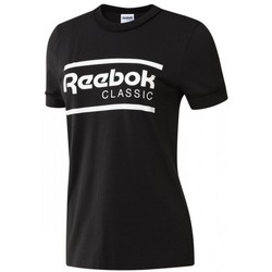 Textiel Heren T-shirts & Polo’s Reebok Sport Classic Graphic W Zwart