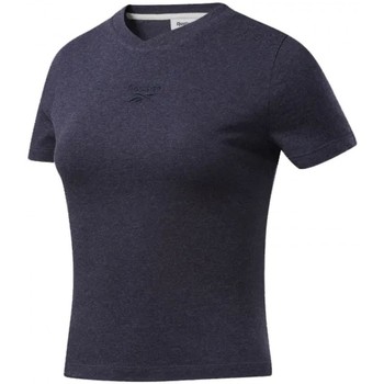 Textiel Dames T-shirts & Polo’s Reebok Sport Te Texture Tee Violet