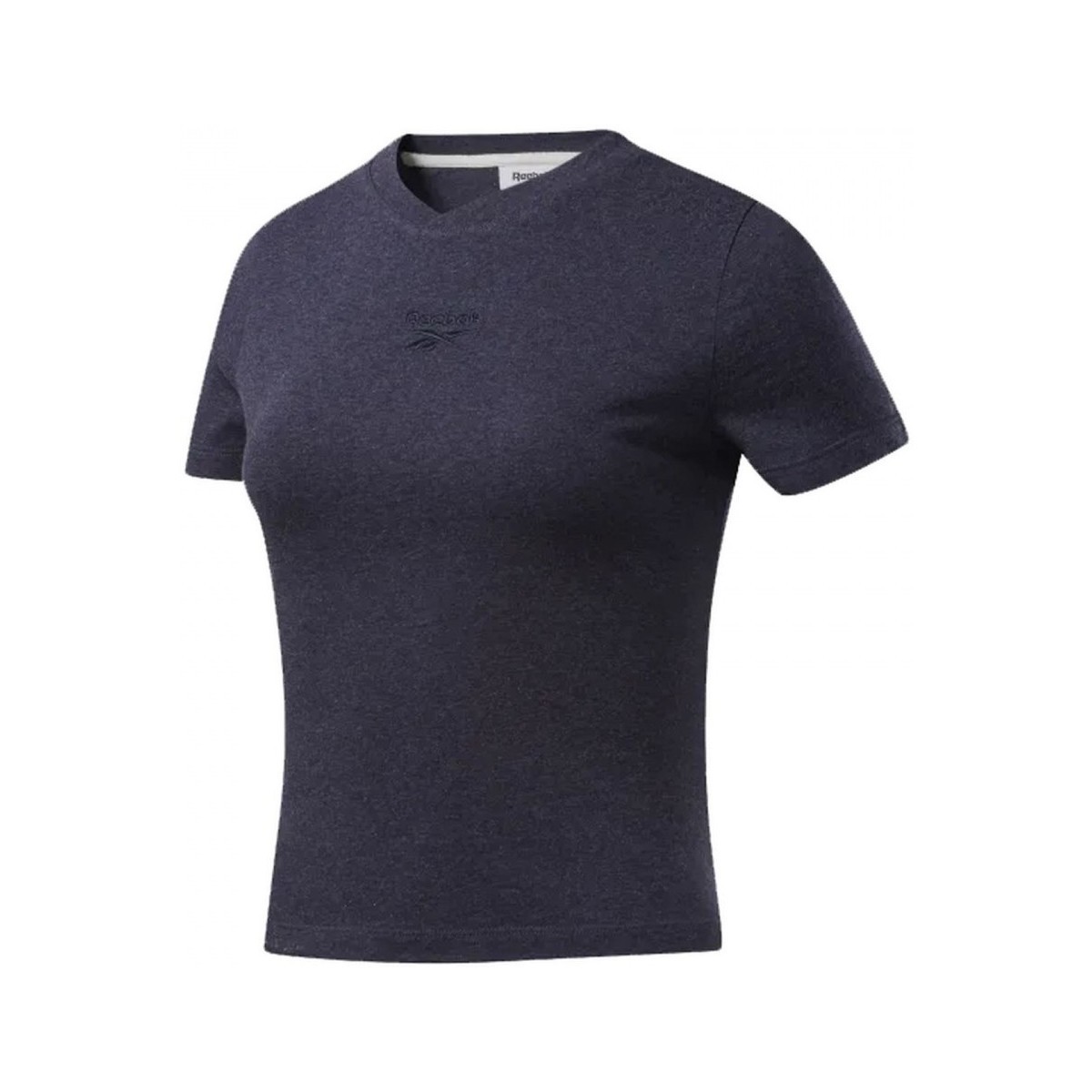 Textiel Dames T-shirts & Polo’s Reebok Sport Te Texture Tee Violet