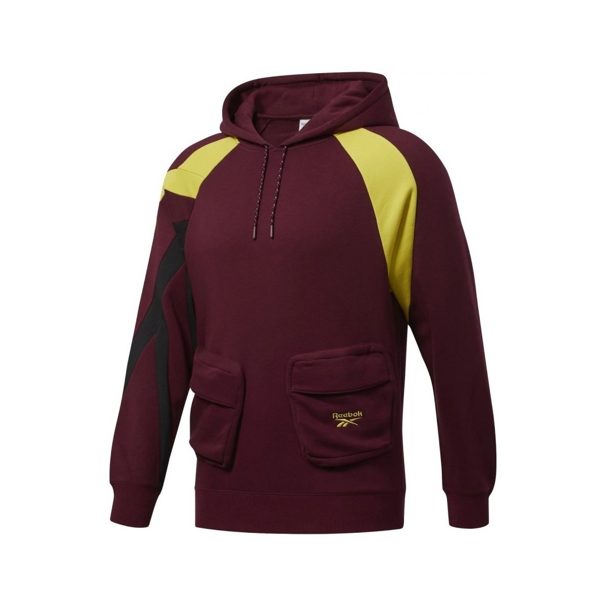 Textiel Sweaters / Sweatshirts Reebok Sport Cl V Pocket Hoodie Rood