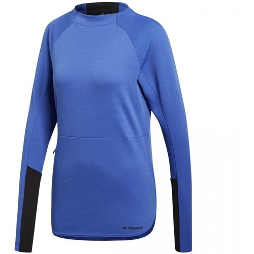 Textiel Dames Sweaters / Sweatshirts adidas Originals W Ctc Wo Crew Blauw