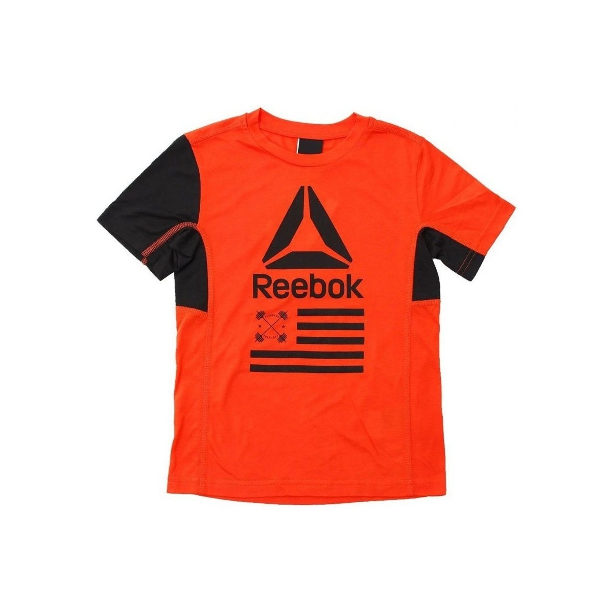Textiel Jongens T-shirts korte mouwen Reebok Sport B Ftr Tee Oranje