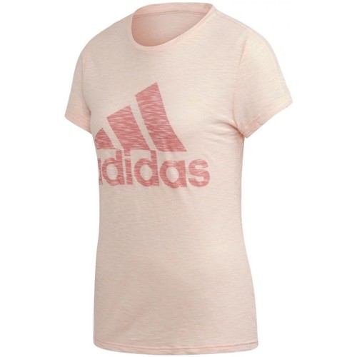 Textiel Dames T-shirts & Polo’s adidas Originals W Winners Tee Oranje