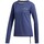Textiel Dames Sweaters / Sweatshirts adidas Originals Ls Grphic Swtsh Blauw