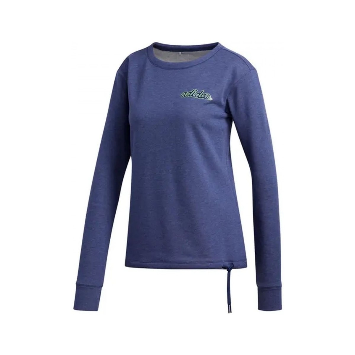 Textiel Dames Sweaters / Sweatshirts adidas Originals Ls Grphic Swtsh Blauw