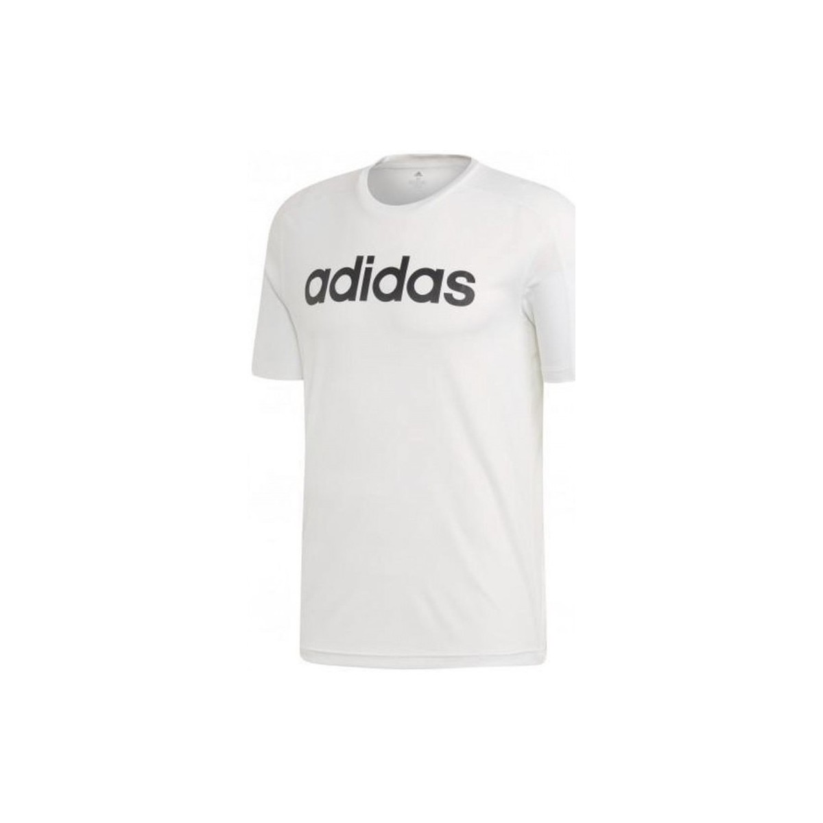Textiel Heren T-shirts & Polo’s adidas Originals D2M Cool Logo T Wit