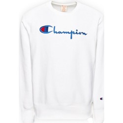Textiel Heren Sweaters / Sweatshirts Champion Reverse Weave Script Logo Crewneck Sweatshirt Wit