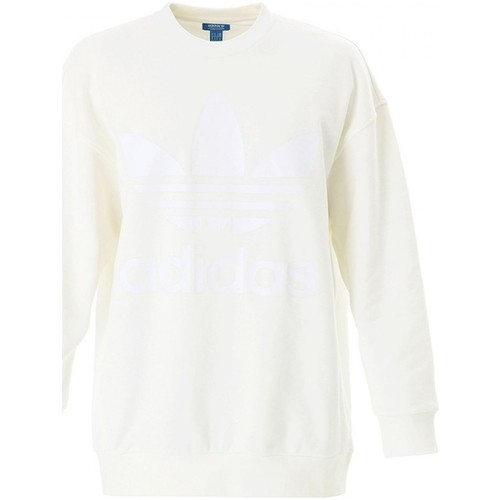 Textiel Heren Sweaters / Sweatshirts adidas Originals Adc F Crewneck Wit