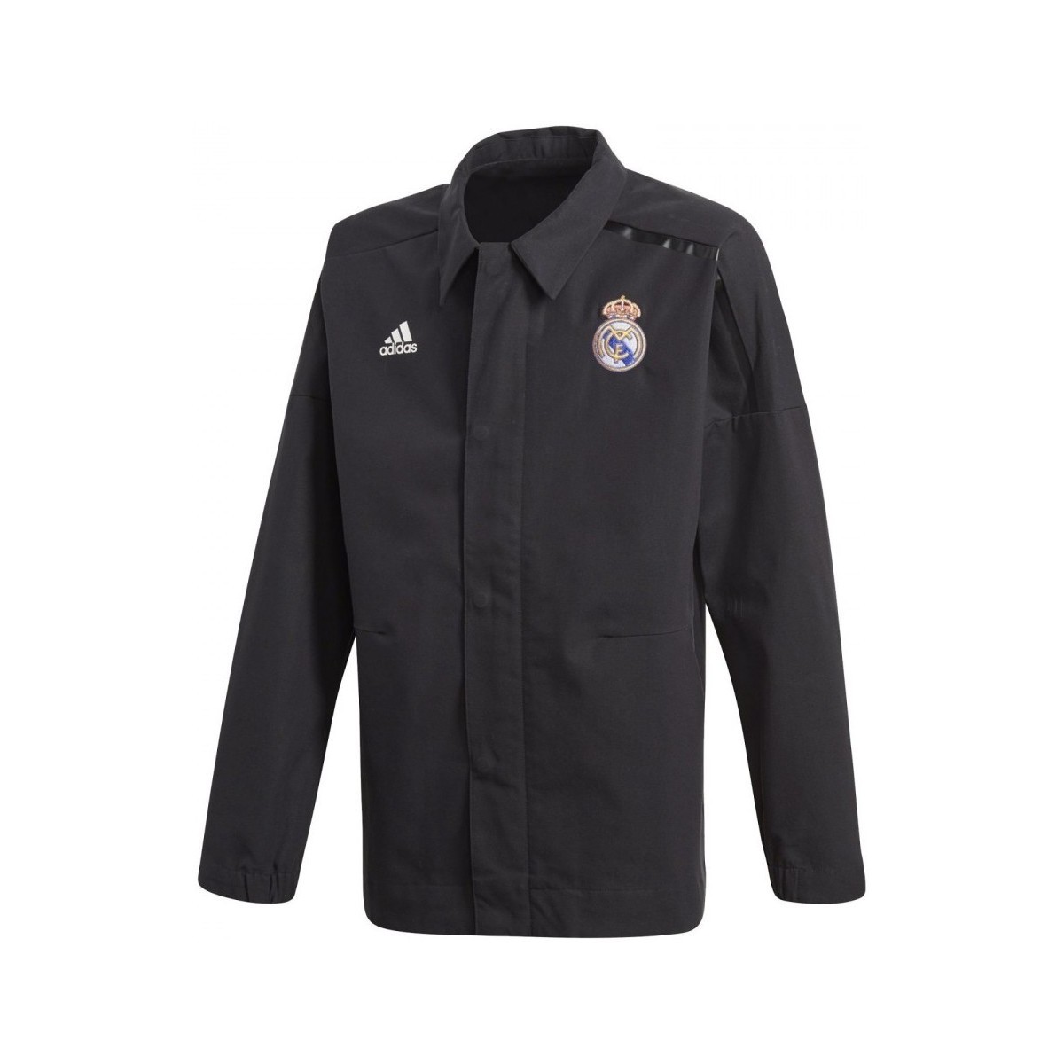 Textiel Jongens Trainings jassen adidas Originals Z.N.E. Real Madrid Zwart