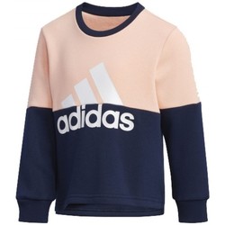 Textiel Meisjes Sweaters / Sweatshirts adidas Originals Lg Crew Sweat Roze
