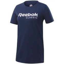 Textiel Dames T-shirts & Polo’s Reebok Sport Cl  Tee Blauw