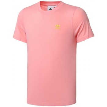 Textiel Heren T-shirts & Polo’s adidas Originals Front Back Tee Roze