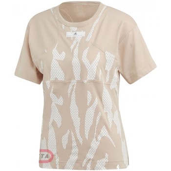 Textiel Dames T-shirts & Polo’s adidas Originals Graphic Tee Bruin