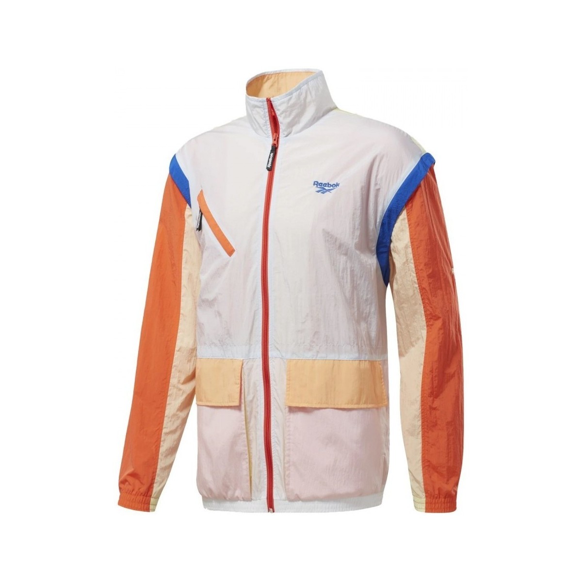 Textiel Heren Trainings jassen Reebok Sport Cl Fs Zip Off Jacket Multicolour