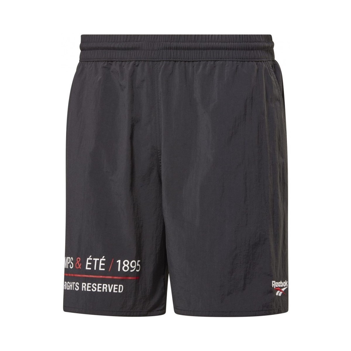 Textiel Heren Korte broeken / Bermuda's Reebok Sport Cl V Prin Woven Shorts Zwart