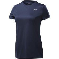 Textiel Dames T-shirts & Polo’s Reebok Sport Re Ss Tee Blauw