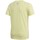 Textiel Meisjes T-shirts korte mouwen adidas Originals Jg Tr Xfg Tee Geel